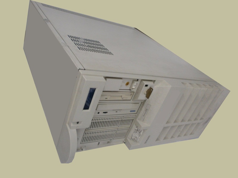 IBM RS6000 server used by FileNet to control the HP Surestore Optical Disk Jukebox Library.