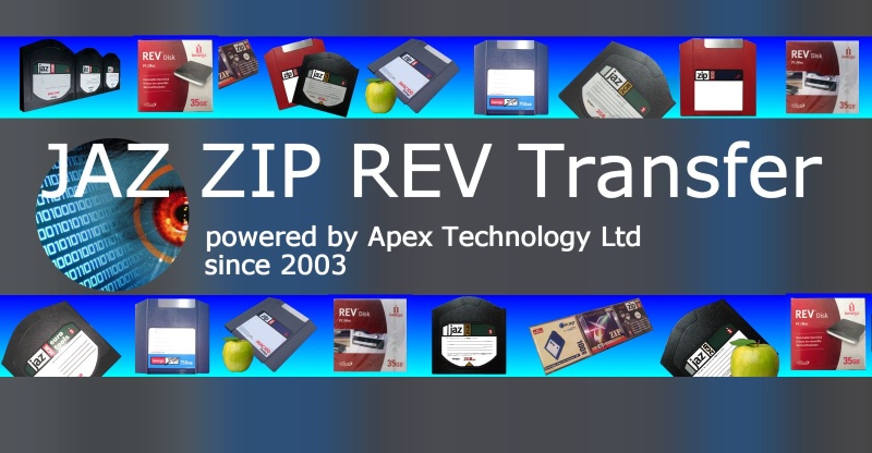 We transfer files from Rev Zip Jaz Disks and Recover Data from Image.113 and .1-step backup files. Also read Mac formatted and unreadable or corrupt disks