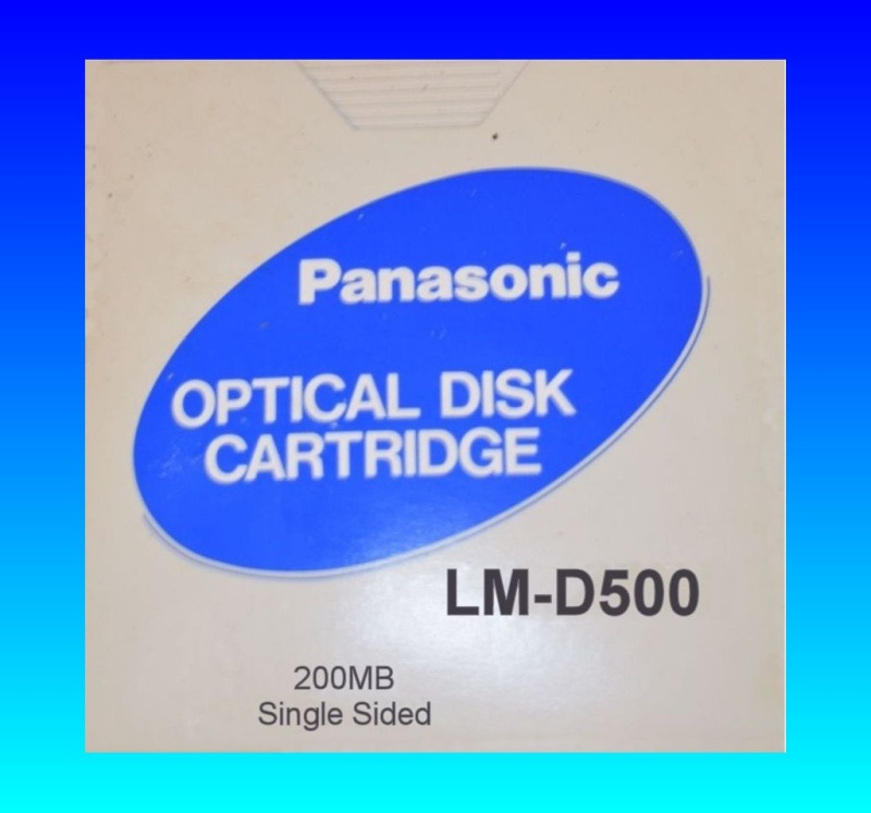 LM-D500 200MB Panasonic Optical Disk for file extraction and data recovery.