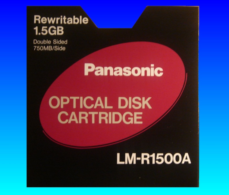 LM-R1500A 1.5GB Panasonic ReWritable Optical Disk Cartridge Extract Files Disk Conversion.