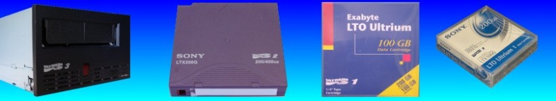 We transfer data files from LTO tape to USB hard drives, and flash memory sticks. Includes LTO Data Cartridges, LTO Ultrium tapes, Backup Exec