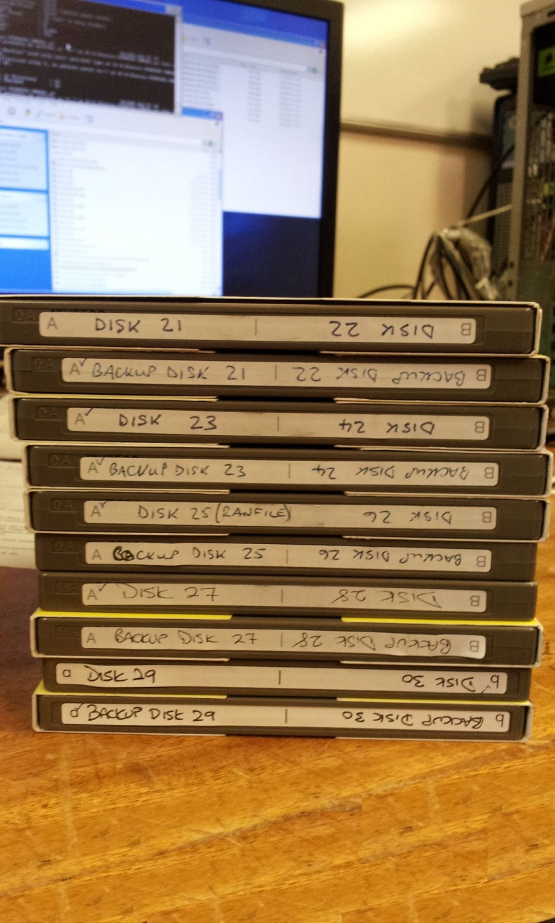 dicom mo disks ready for file conversion