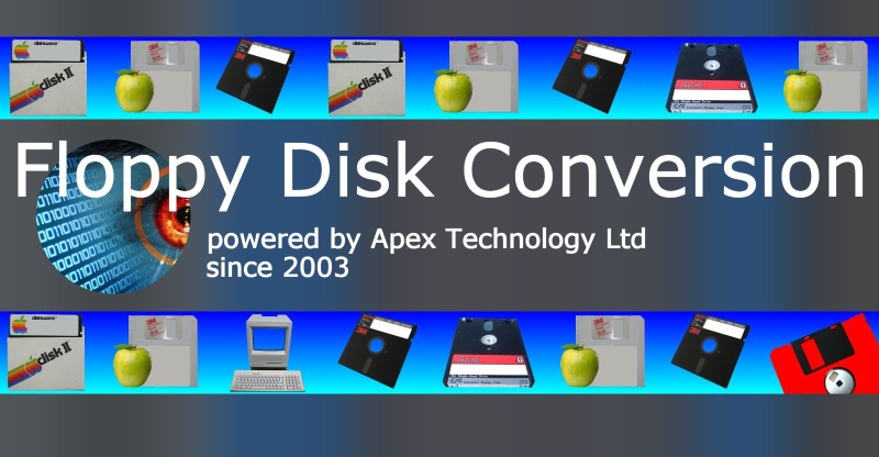 We can read Floppy disks from many formats eg  3, 3.5, 5.25, and 8 inch. Files can be converted to edit on Modern PC Microsoft Word or Apple Mac OSX.