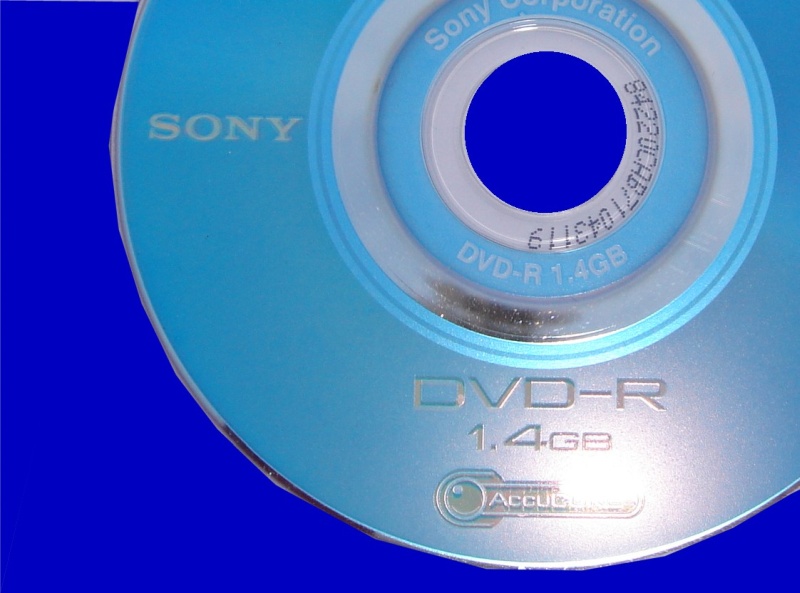 A Sony mini-dvd that had trouble finalising video.