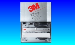 A DC6150 Tape by 3M shown with it's cassette cartridge cover. This tape was used in a Unix/Linux computer system to back files up but the client no longer had the reader to extract the data, but needed it saving to a Windows PC USB.