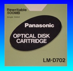 LM-D702 rewritable 500MB panasonic optical disk copying files