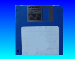 A floppy disk from an old Apple Mac which held a copy of Microsoft FILE database. This was an old database format that needed converting to Excel.