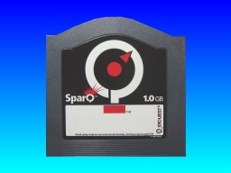 This Sparq disk holds 1gb of data and is ready for file transfer.