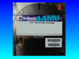 Syquest 5.25 inch SQ400 44MB Removable Cartridge Disk Data Recovery Transfer to CD DVD Disc