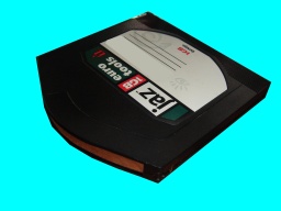 A 1GB Jaz disk that was received by us and needed files copying.